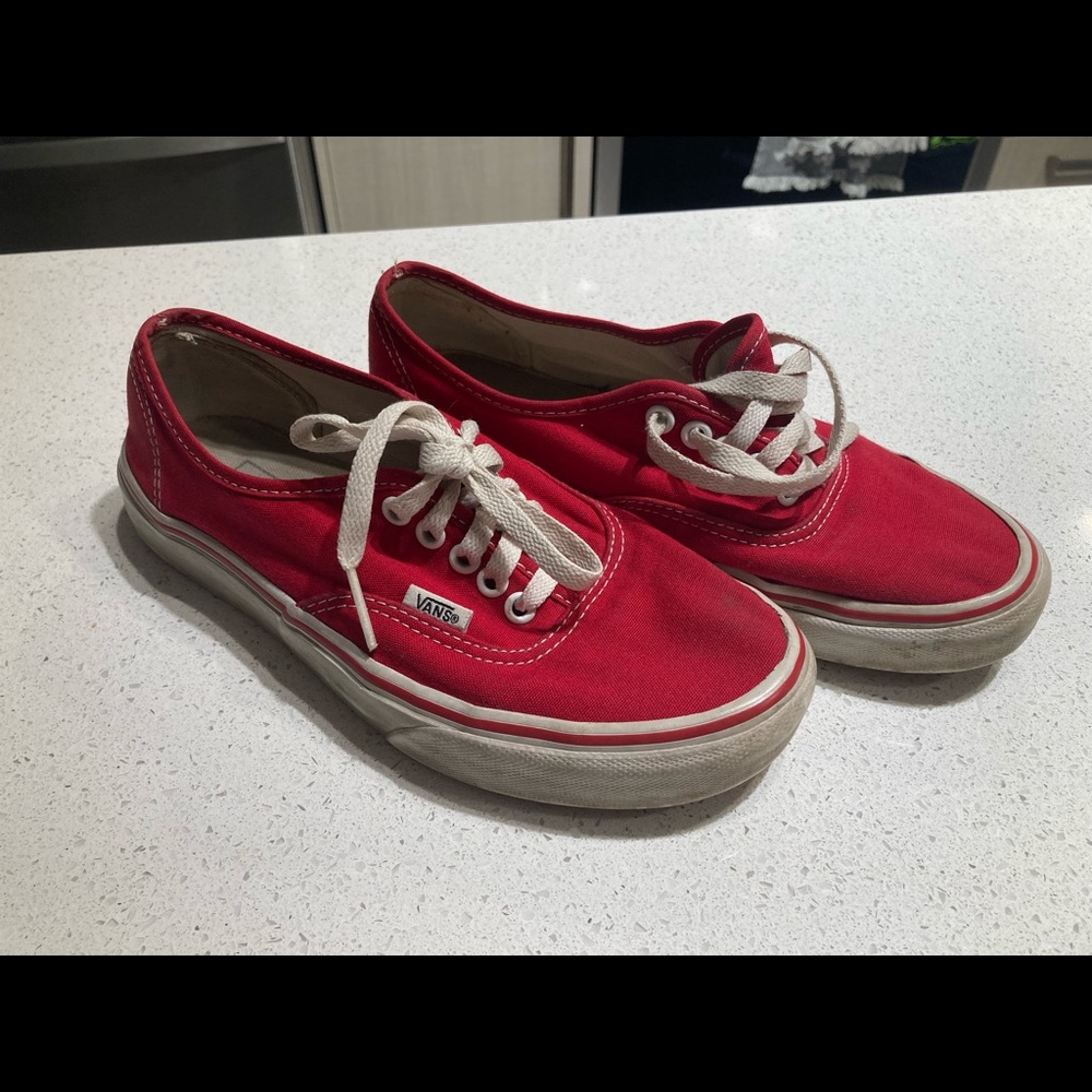 Red Vans